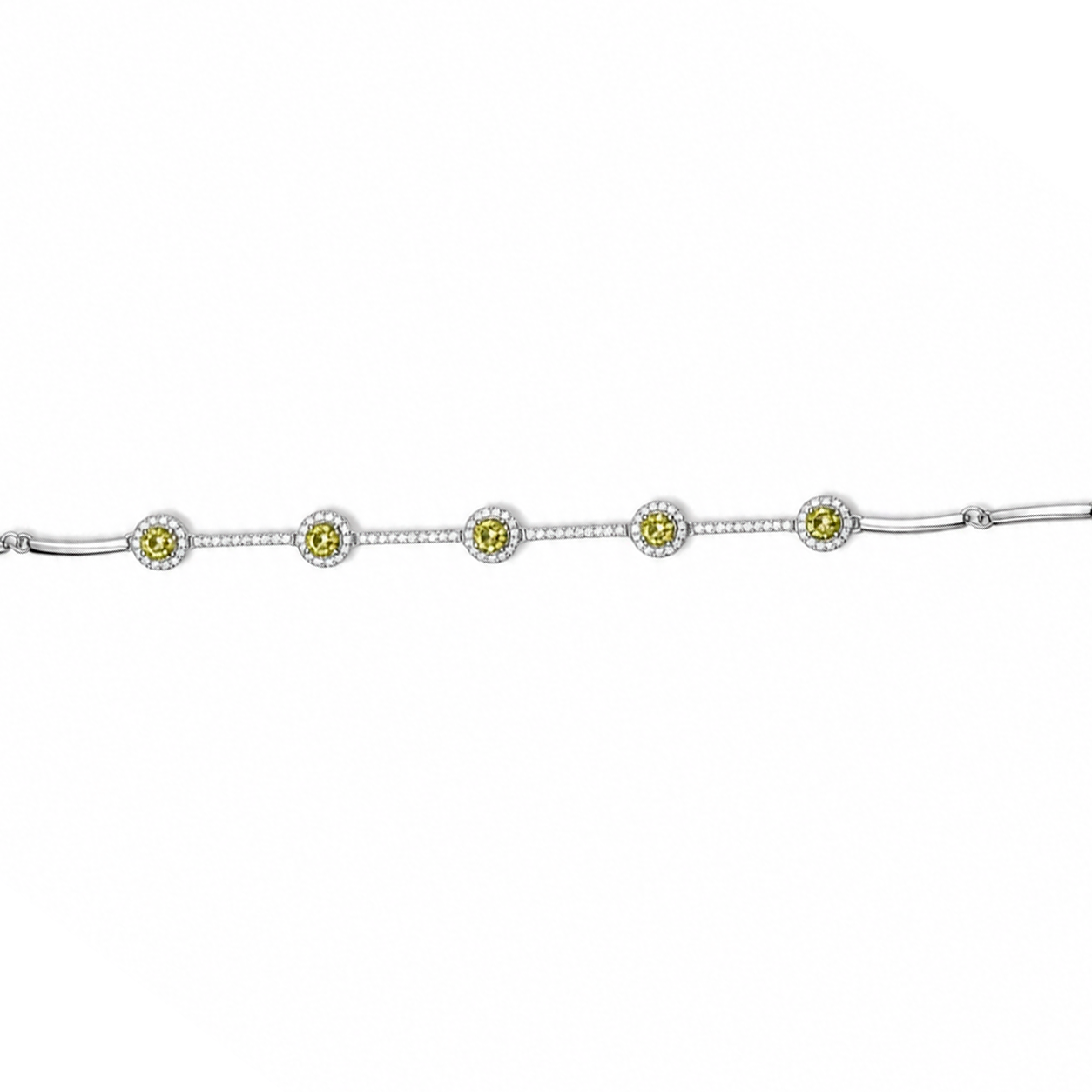 Pulseira Redonda Zircônia