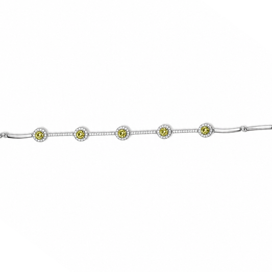 Pulseira Redonda Zircônia