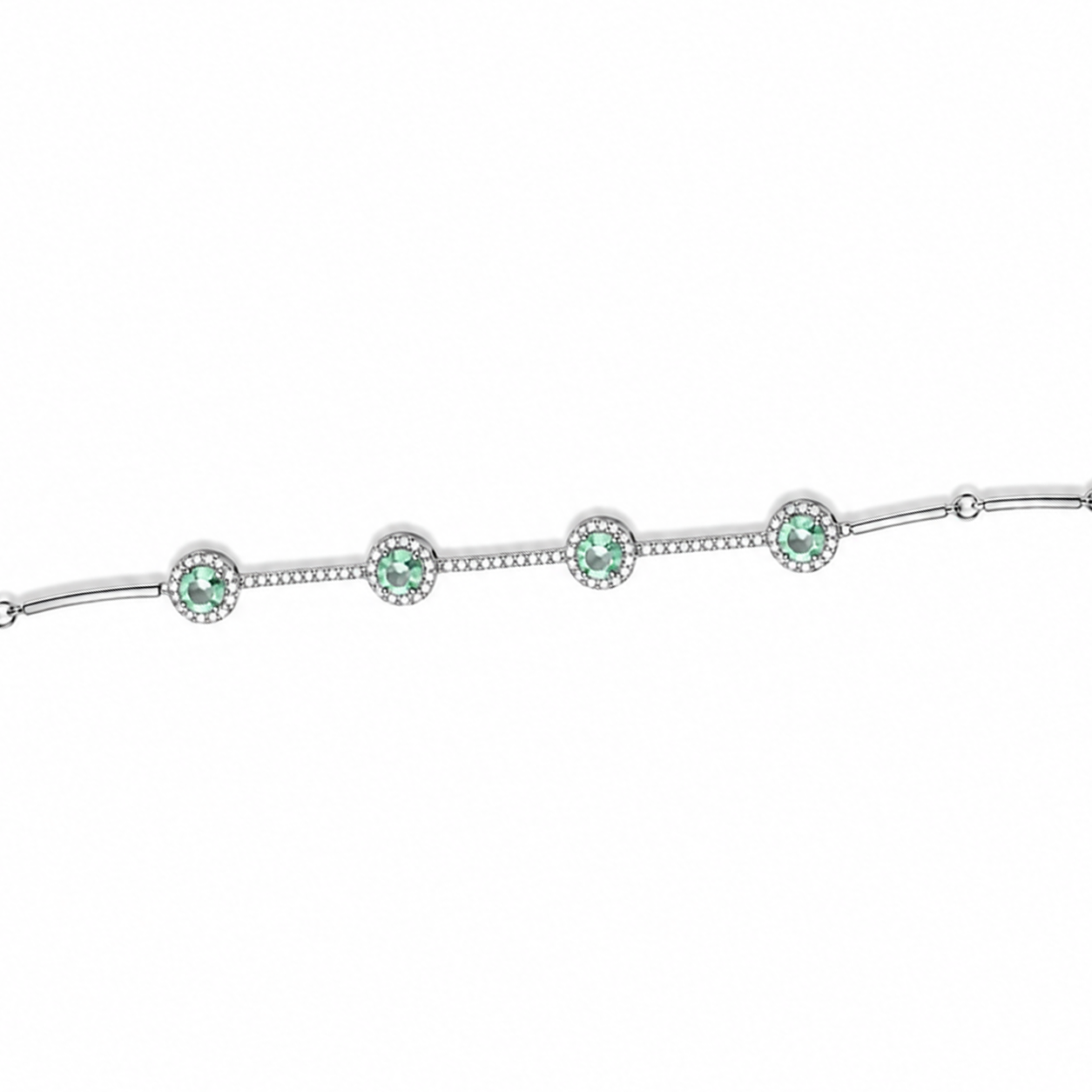 Pulseira Redonda Zircônia