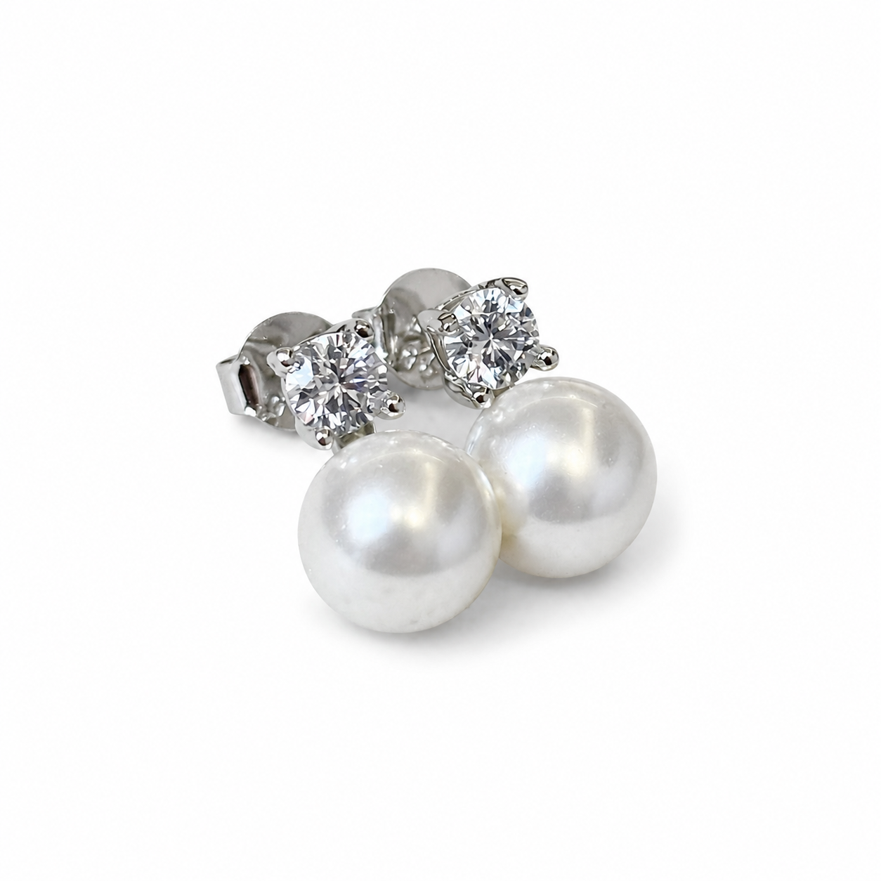 Brinco Moissanite Perola