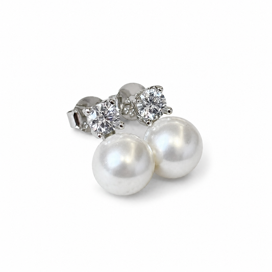 Brinco Moissanite Perola
