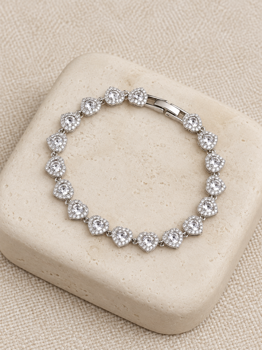 Pulseira Cristal Heart