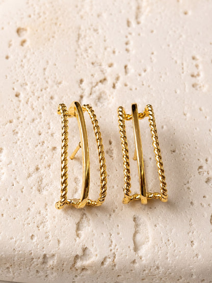 Brinco Earcuff Torcido