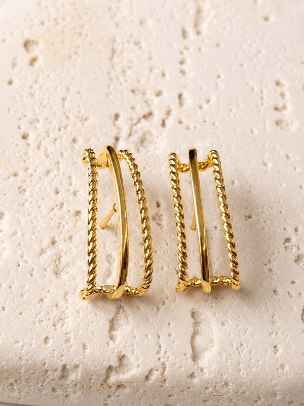 Brinco Earcuff Torcido