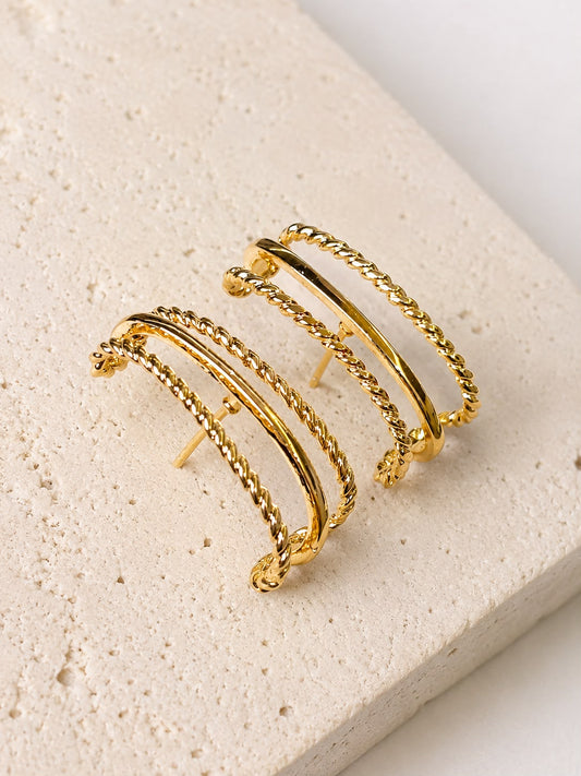 Brinco Earcuff Torcido